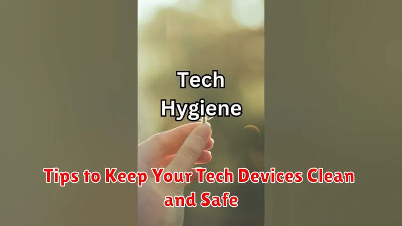 Tips to Keep Your Tech Devices Clean and Safe